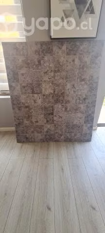 Plancha fibrocemento con diseño