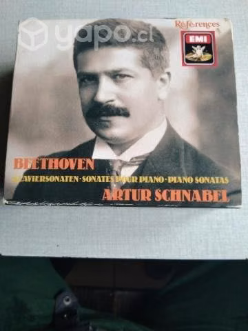Beethoven 32 sonatas para piano Schnabel 8 cds