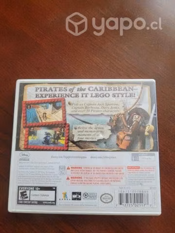 Piratas del Caribe Nintendo DS