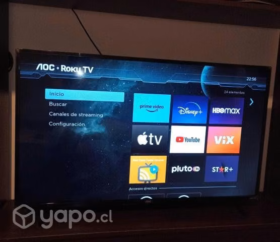 Smart TV AOC 43'' Roku Full HD como nuevo