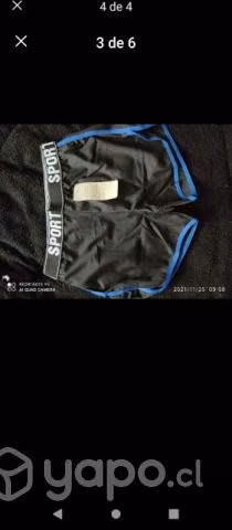 Schort elasticados y algodón
