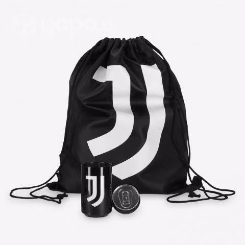 Juventus bolso de gimnasio c/ envase lata con logo