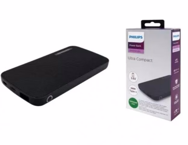 Cargador Externo Philips 10.000 Mah Type-c Bateria - Imagen 2
