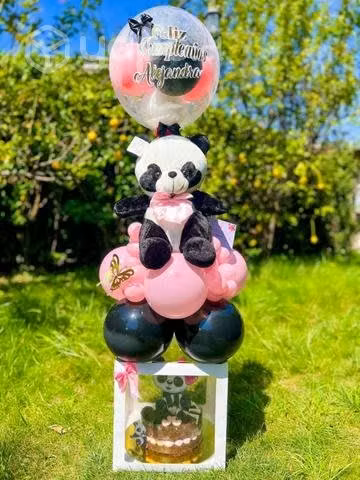 Torta sorpresa oso panda