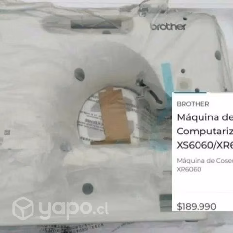 Maquina de coser computarizada Brother XR6060