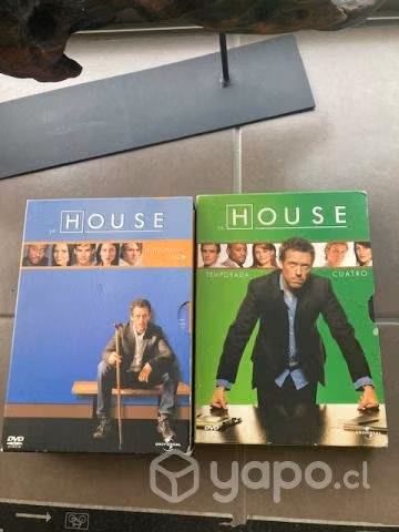 Coleccion Dr.House Temporara 1 y 4