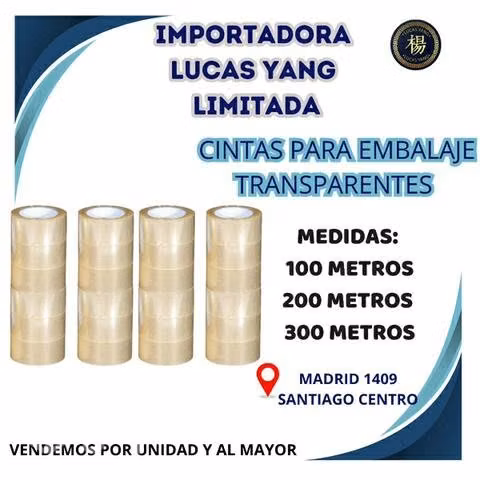 Cinta adhesiva para embalaje pyme todas las medida