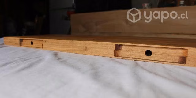 Repisa Flotante De Roble 68cm Madera Nativa n6