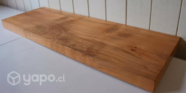 Repisa Flotante De Roble 68cm Madera Nativa n6