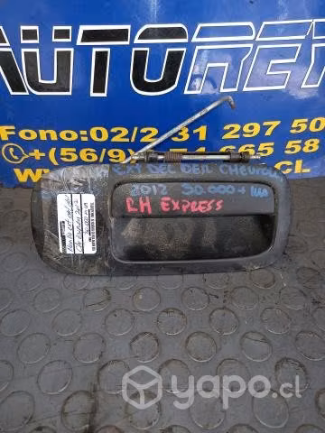 Manilla Exterior Del Derec Chevrolet Express 2012
