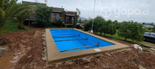 Piscina de fibra