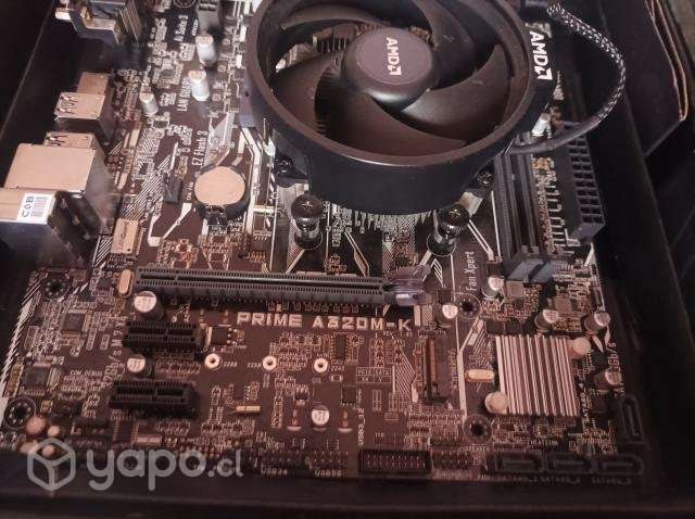 Placa Asus prime a320m-k procesador ryzen3 3200g - Imagen 2