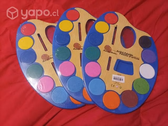 Acuarela 12 colores