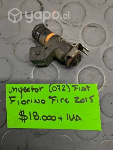 Inyector (072) Fiat Fiorino Fire 2015
