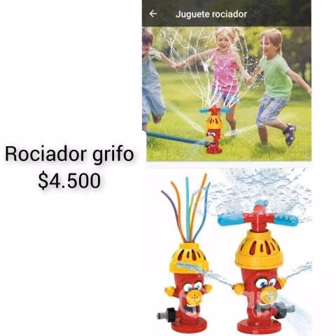Rociador grifo