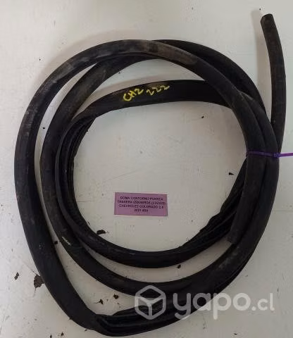 Goma Contorno Pta tras izq Chevrolet Colorado 2021