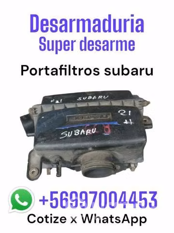 Porta filtro Subaru desarmaduría