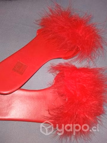 Sandalias talla 36 rojas