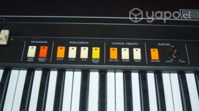 Clasico Sintetizador Roland VK-09 emulador Hammond