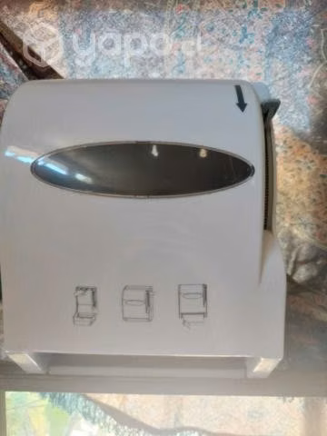 Dispensador de papel toalla usado