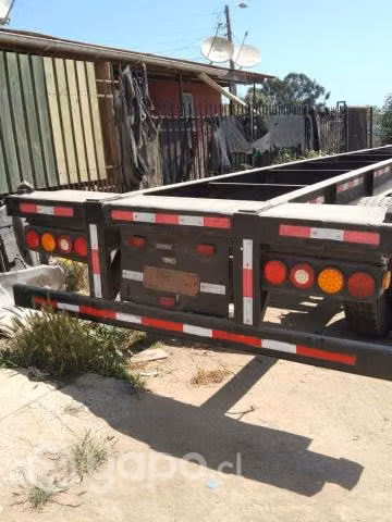Semi remolque chassis 3 ejes