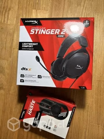 Audifonos y mouse gamer