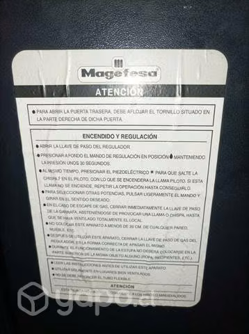 Estufa a gas