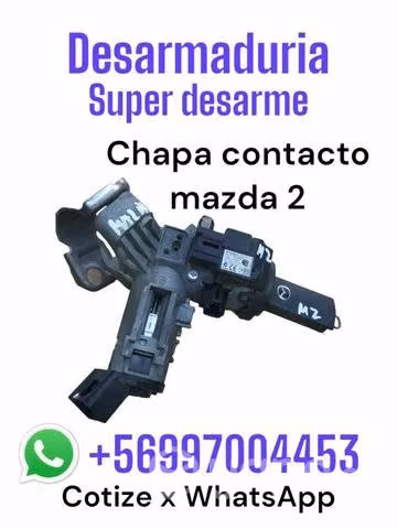Chapa con tata Mazda 2 desarmaduría