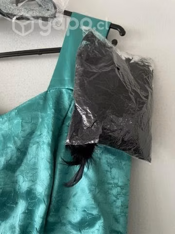 Disfraz Can Can Verde Talla 44 / L - Imagen 4