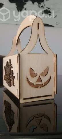 Canasto para dulces halloween