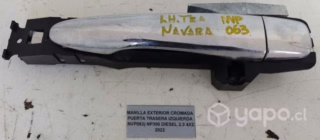 Manilla Ext crom pta tras (063) Nissan NP300 2022