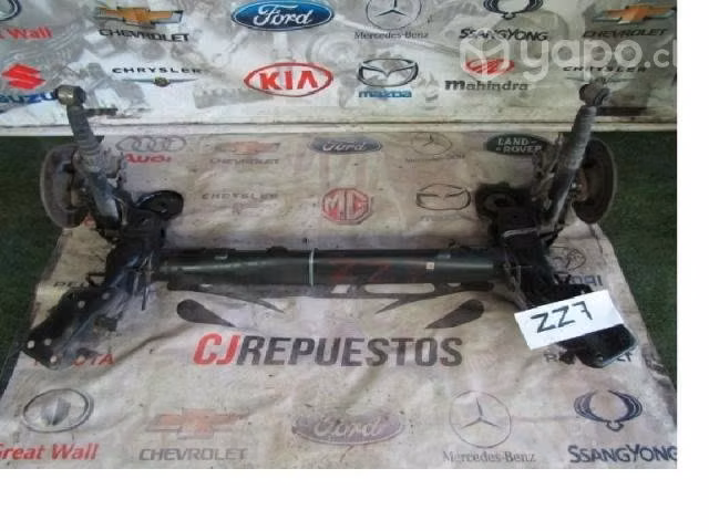 Tren trasero citroen c3 picasso 2012