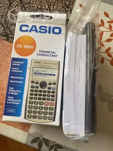 Casio Calculadora Financiera FC-100V - Imagen 3