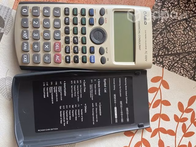 Casio Calculadora Financiera FC-100V