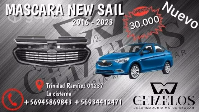 Máscara delantero Chevrolet new sail