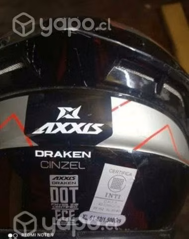 Casco de moto certificado 35mil