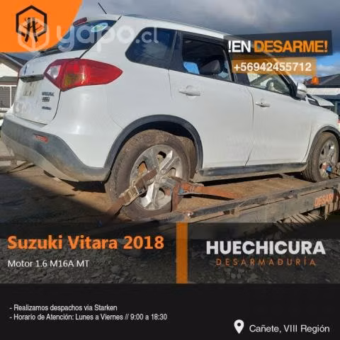 Bisagras Suzuki New Vitara 1.6 2018
