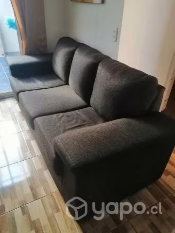 Sofa cafe grande tres cuerpos 2.10xx0.87 - Imagen 2