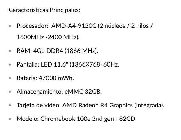 Notebook lenovo chromebook - Imagen 5