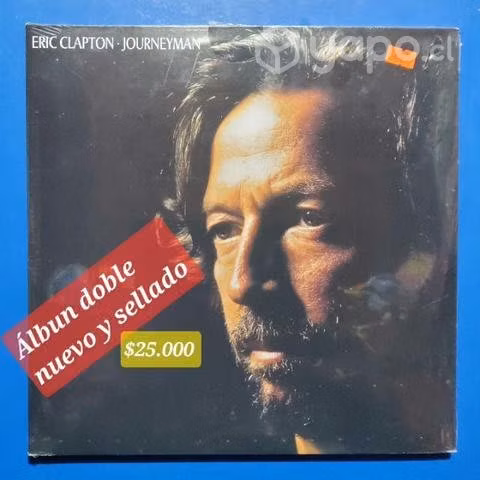 Álbum doble , Eric Clapton, nuevo y sellado
