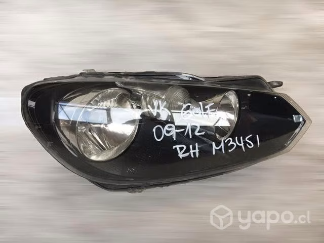 Optico rh volkswagen golf 2009-2012
