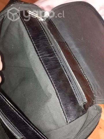 Mochila de cuero juvenil