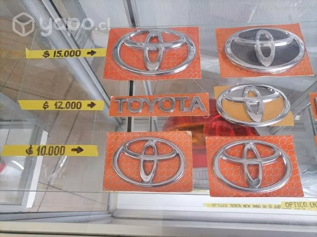Nuevos emblemas Toyota sellados nuevos precios