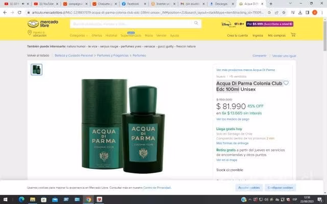 Perfume Acqua Di Parma Colonia Club Edc 100ml