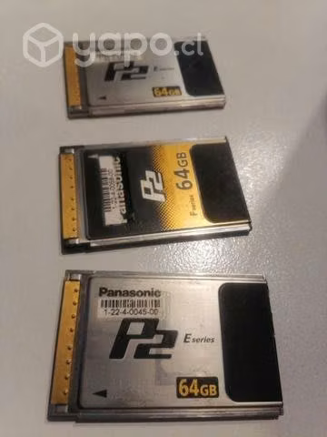 Targetas panasonic 64 Gb.