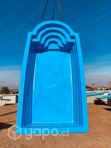 Piscinas de fibra de vidrio