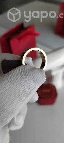 Anillo love dorado - Imagen 2