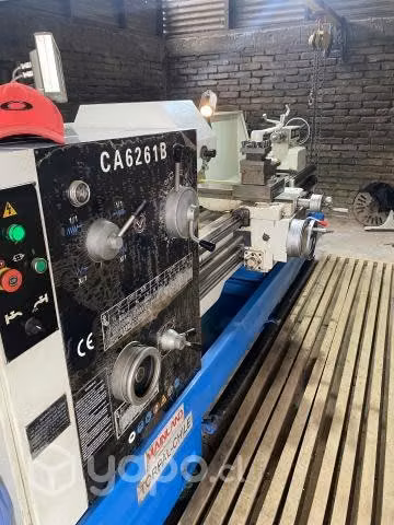 Torno marca mainland 610x2000 husillo 80