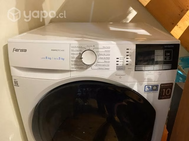 Lavadora-secadora fensa 8 kg perfecto estado