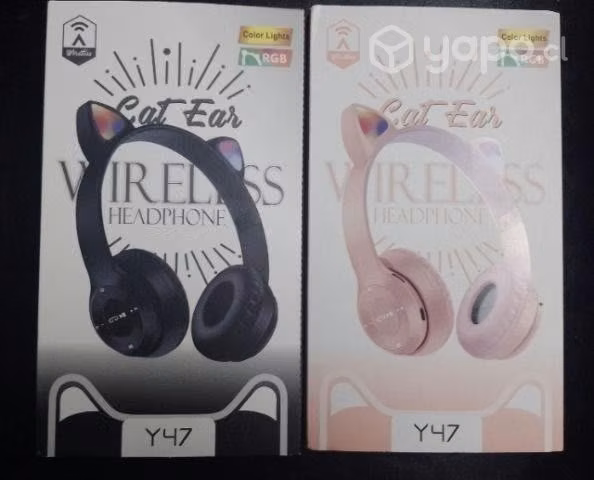 Audífonos de gatito inalámbrico (nuevos)